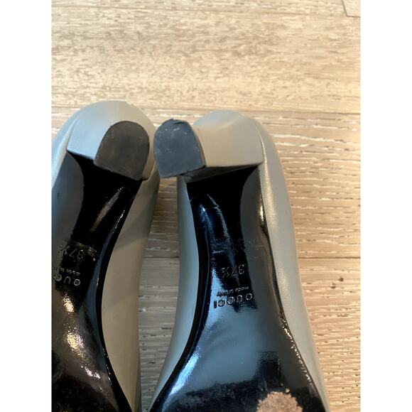 Gucci Vintage Nameplate Heels Womens Size 37.5 - Picture 10 of 10